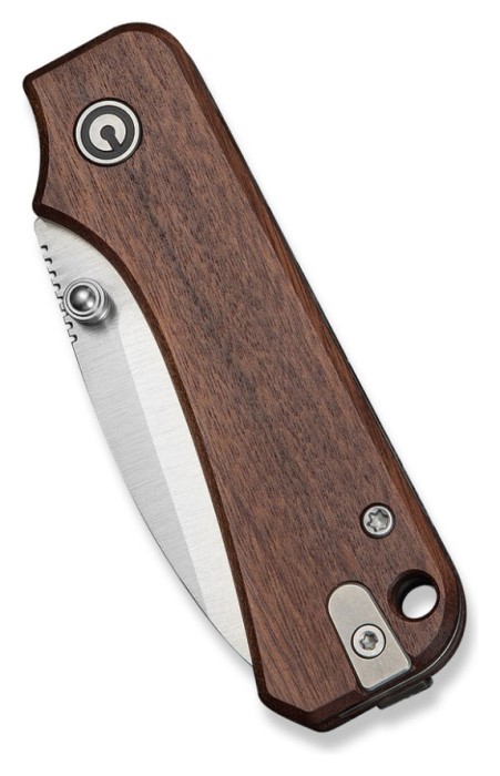 Ніж складаний кишеньковий Civivi Baby Banter Slip Joint (6 см) Nitro-V / Wood натуральний