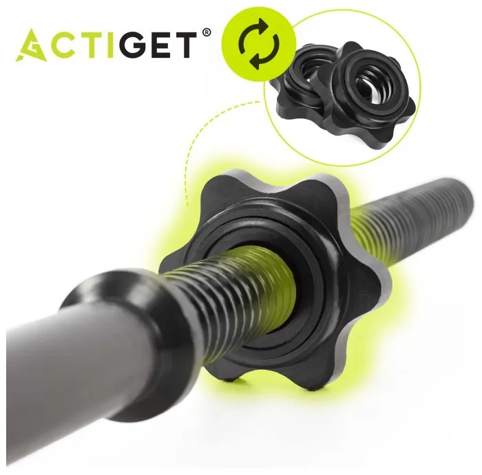 Гриф для штанги прямий Actiget 180 см 25 мм ACT0011