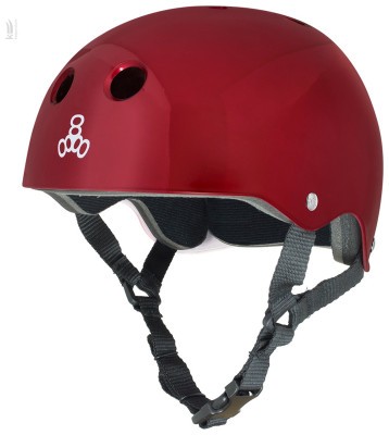 Шолом Triple8 Standard Helmet Red Metallic