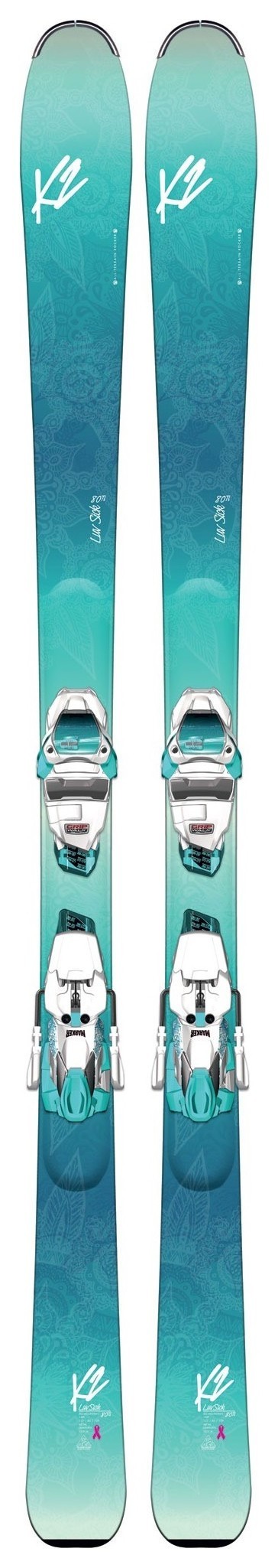 Лежи горные (комплект) K2 LUV SICK 80TI+ERC 11 TP TCX 156см Blue/white (10A0400.151.1+10A1002.151.3) O