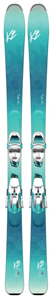 Лижі гірські K2 Luv Sick 80Ti (з кріпленнями ERC 11 TP TCX) (156 см blue, white)