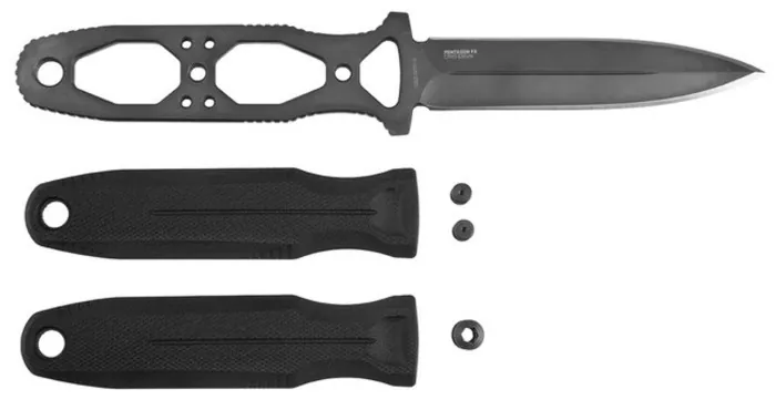 Ніж SOG Pentagon FX, Black Out