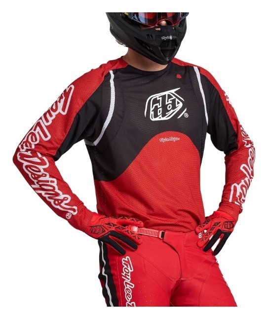 Мото джерсі TLD SE PRO AIR JERSEY PINNED [Red] L