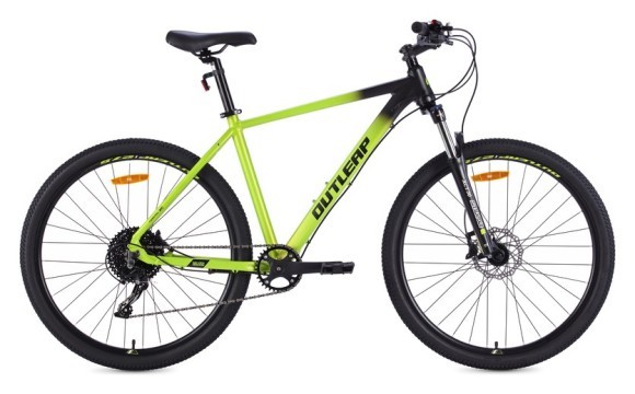 Велосипед Outleap Radius Seven Expert 27,5" M Lime Black