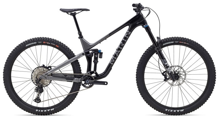 Велосипед 29" Marin Alpine Trail Carbon 2 рама - L 2024 Gloss Black/Silver