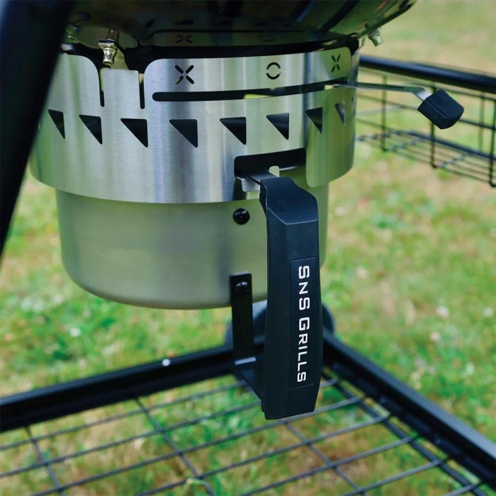 Угольный гриль Slow and Sear Master Kettle 57 см + корзина Deluxe SNS-MK