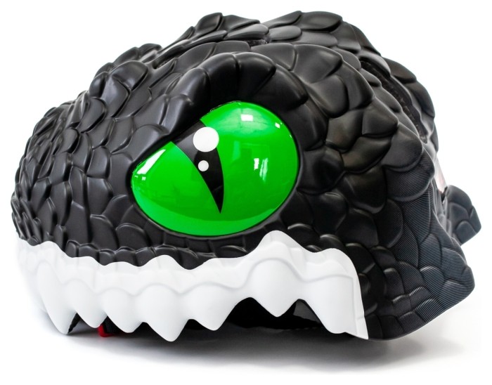 Шолом велосипедний Crazy Safety Чорний дракон