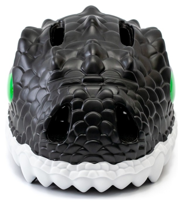 Шолом велосипедний Crazy Safety Чорний дракон