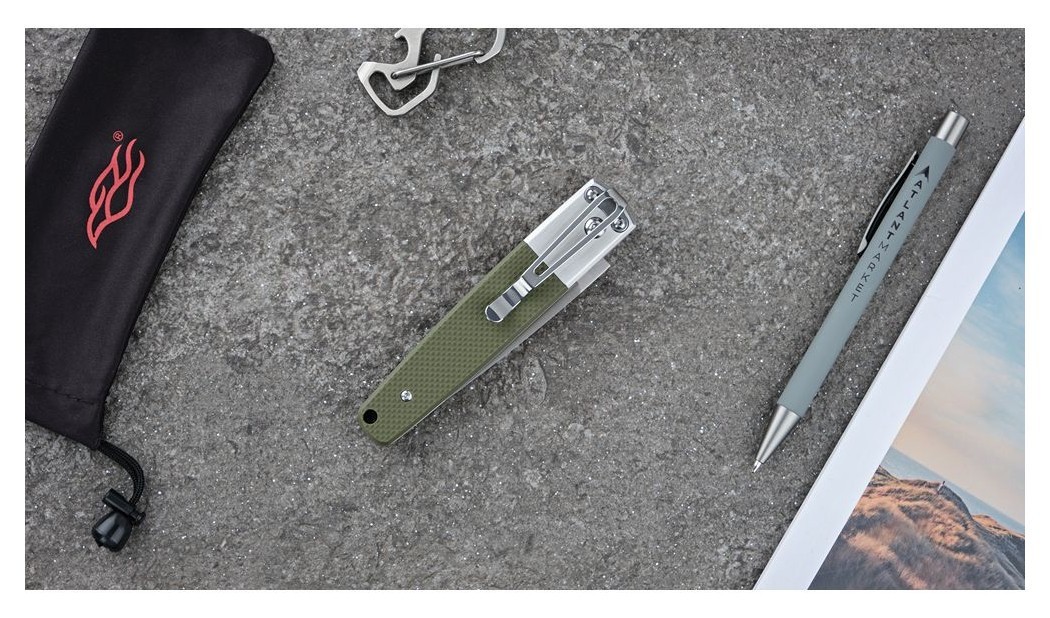 Нiж складаний Ganzo G7211-GR зелений, укр, укр