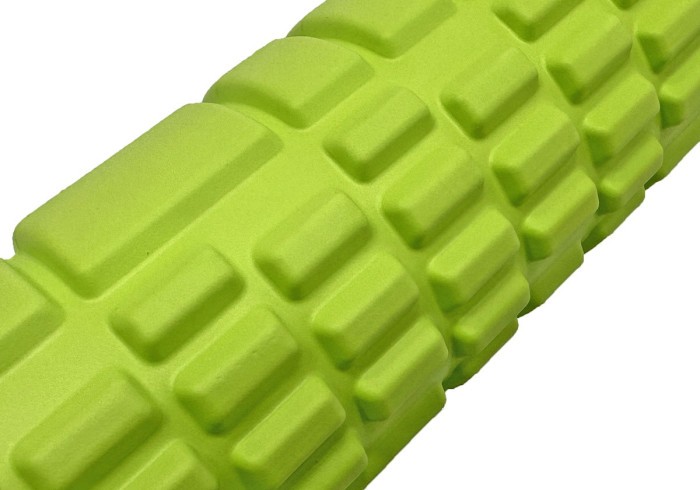 Массажный роллер EasyFit Grid Roller Mini 30 см фиолетовый