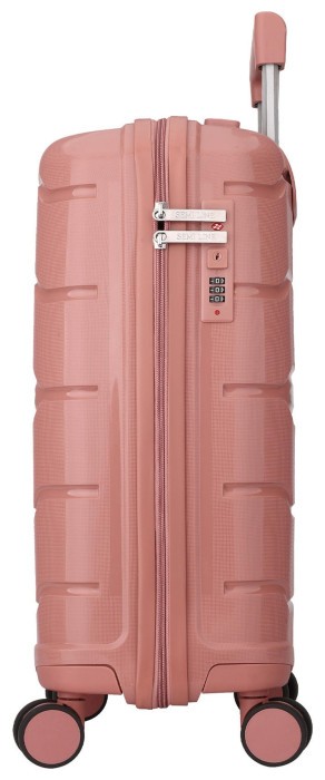 Валіза Semi Line 20" (S) Rose Gold (T5836-1)