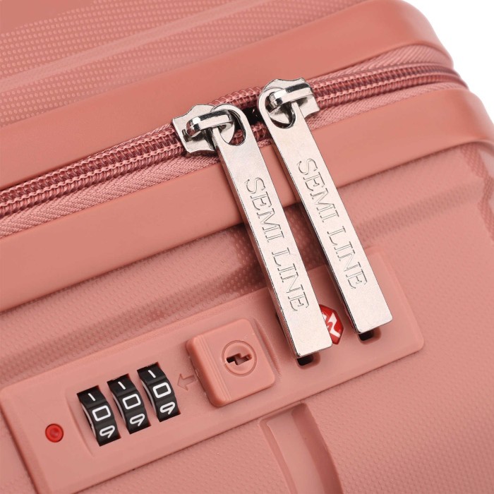 Валіза Semi Line 20" (S) Rose Gold (T5836-1)