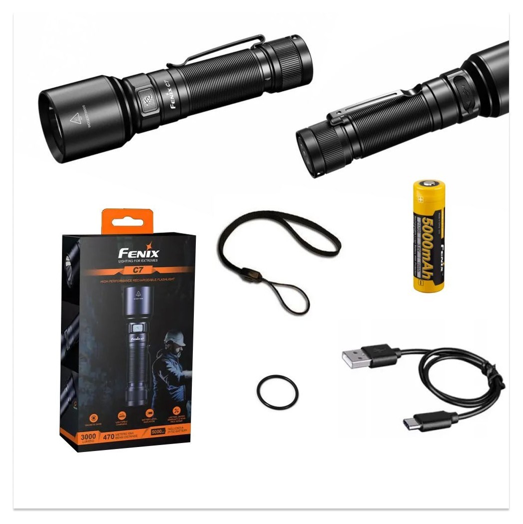 Фонарь ручной Fenix C7