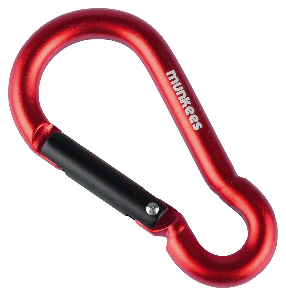 Munkees 3238 карабін Pear 8 мм x 80 мм red (3238-RD)