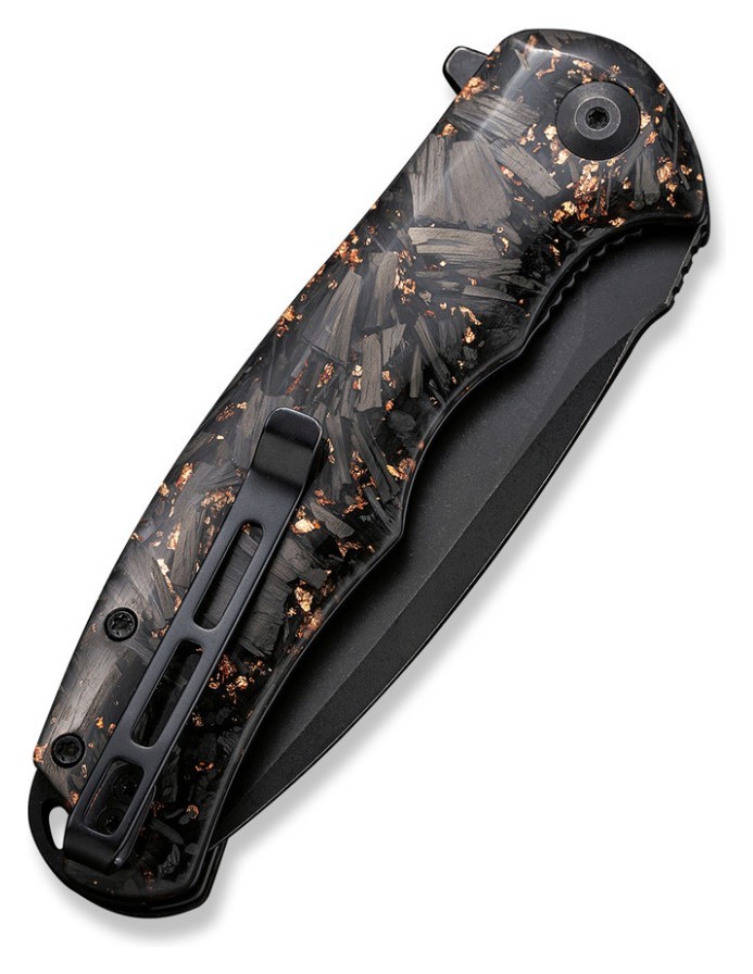 Ніж складаний Civivi Praxis Shredded Carbon Fiber C803I