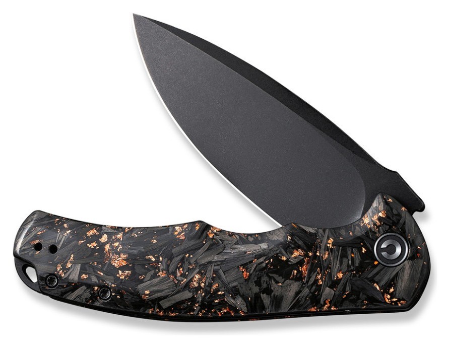 Ніж складаний Civivi Praxis Shredded Carbon Fiber C803I, укр, укр