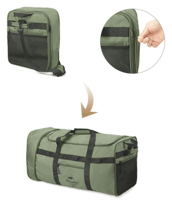 Сумка-баул для хранения портативная Naturehike NH21LX003, черный