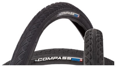 Покрышка 700" x 45C черный 30 TPI с антипрок.