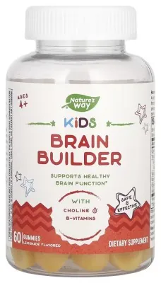 Kids Brain Builder Gummy - 60 ct