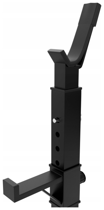 Стойки под штангу 4FIZJO регулируемые, со страховкой Black (P-5905973402651)