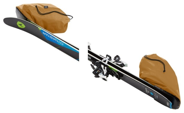 Сумка для лыж на колесах Thule RoundTrip Ski Roller 192cm (Black) 3204362 (TH 3204362), укр, укр