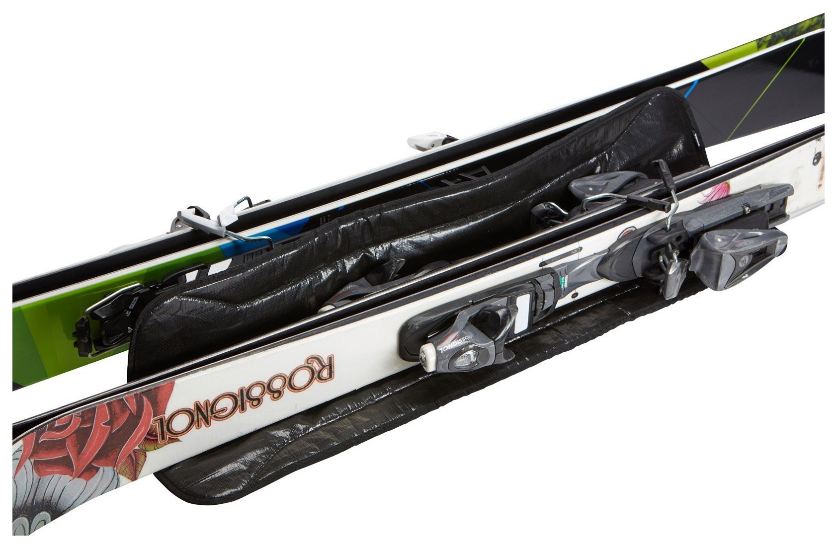 Сумка для лыж на колесах Thule RoundTrip Ski Roller 192cm (Black) 3204362 (TH 3204362), укр, укр