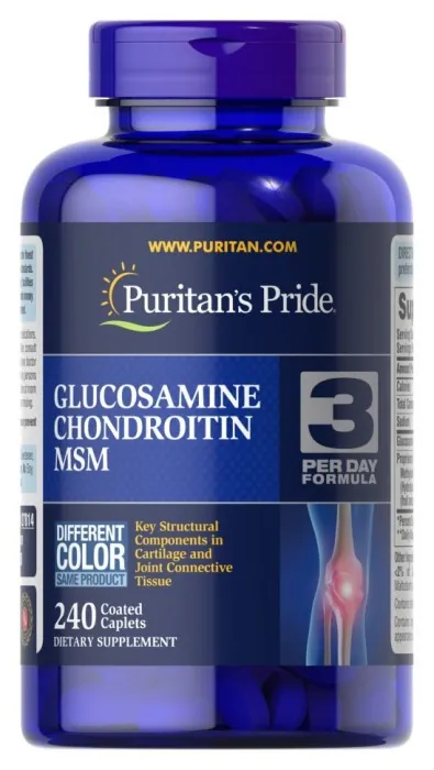 Glucosamine Chondroitin MSM Double Strength - 240 Caplets