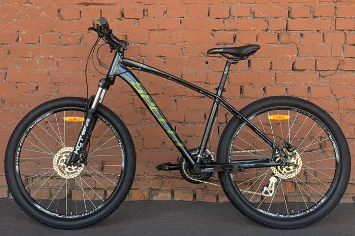 Велосипед гірський якісний 26" Spelli SX-4700 Grey/Green (2025)