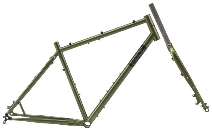 Рама 28" Pride ROCX Tour рама - L 2022 Green Glitter + вилка