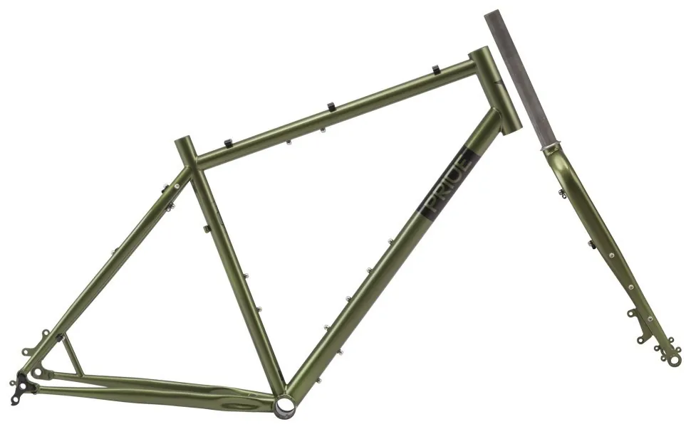 Рама 28" Pride ROCX Tour рама - L 2022 Green Glitter + вилка (FRA-24-33)