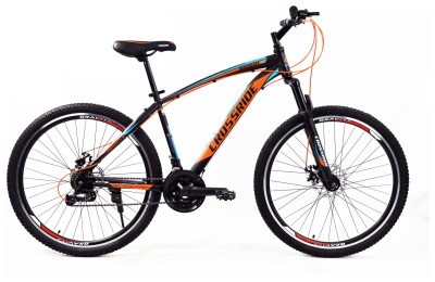 ВЕЛОСИПЕД CROSSRIDE 27,5 MTB ST "MADMAN", Чорно-помаранчевий