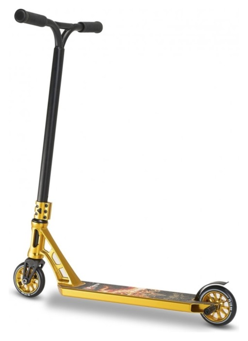 Трюковий самокат Maraton Powerslide HIC 2022 Золотий вогонь, укр, укр