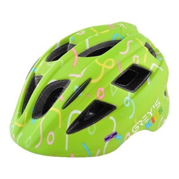 Шлем велосипедный GREY&#39;S, зеленый матовый