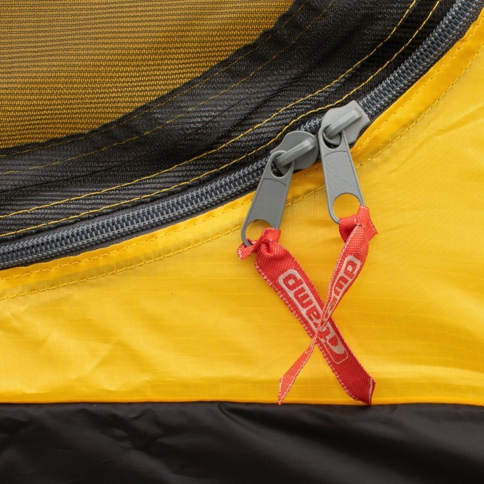 Палатка Tramp Mountain 2 (V2) серая/красная (TRT-022)