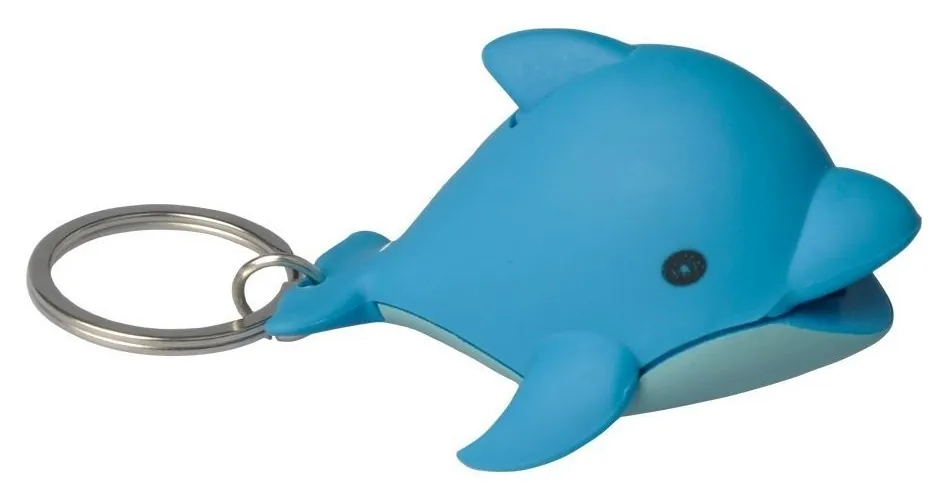 Munkees 1102 брелок-фонарик Dolphin LED blue (1102-BL)