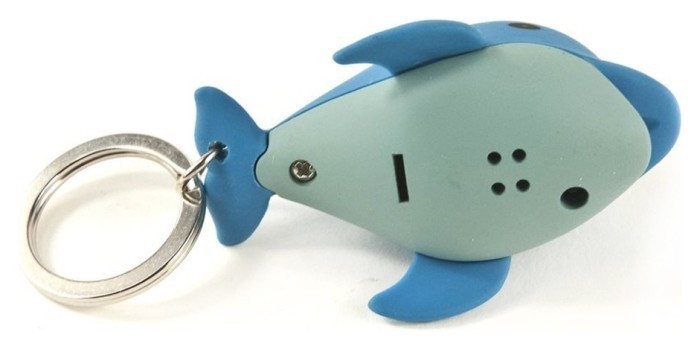 Munkees 1102 брелок-фонарик Dolphin LED синий
