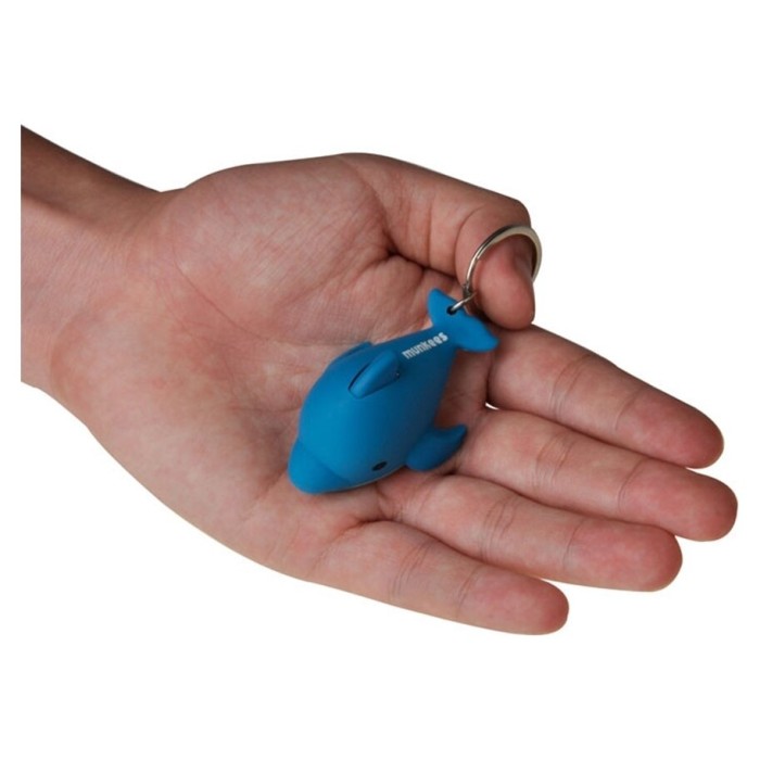 Munkees 1102 брелок-фонарик Dolphin LED синий