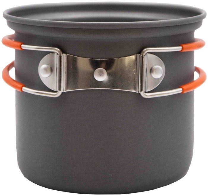 Каструля-кухоль Tramp анодована з кришкою-сковорідкою 0,75+0,5л UTRC-145 (039)