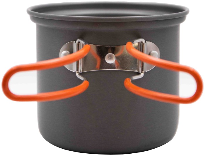 Каструля-кухоль Tramp анодована з кришкою-сковорідкою 0,75+0,5л UTRC-145 (039)