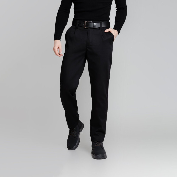Брюки Pobedov котоновые мужские черные, Брюки Pobedov Gentle черные
