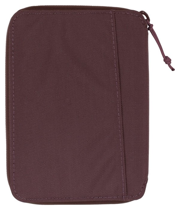 Lifeventure кошелек Recycled RFID Mini Travel Wallet сливовый