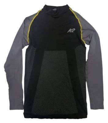 Термобелье для взрослых: мужская кофта K2 ALL TERRAIN MEN SHIRT MAN M, L Black/grey (70056)