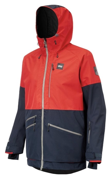 Куртка Picture Organic Stone 2022 red-dark blue, укр, укр