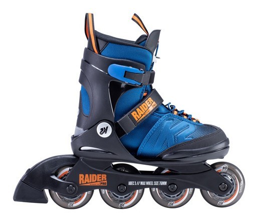 Роликові коньки дитячі K2 RAIDER PRO 29-34 (K11.0US ) 175-205см Blue/orange (30D0221.1.1)