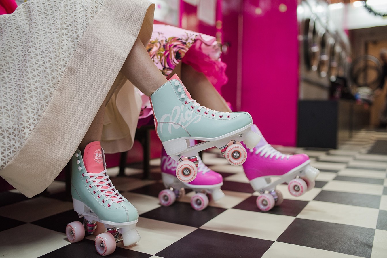 Роликові ковзани Rio Roller Script 38 Pink Lilac, укр, укр