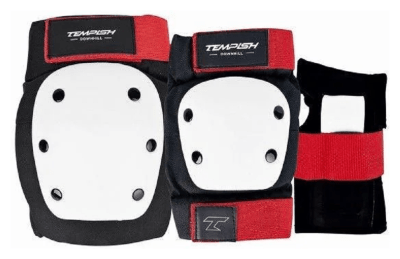 Комплект защиты (роликовые коньки) Tempish DOWNHILL (набор 6 предметов) S