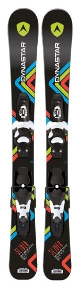 Лежи для подростков (комплект) Dynastar SLIDER BABY+TEAM 4 68см Black/multicolor (DAEWV03+FCEA061)