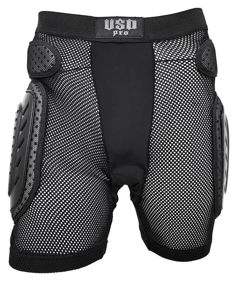 Шорти захисні спортивні USD ARMOR SHORTS XL Black (USS21U1E) (XL black)
