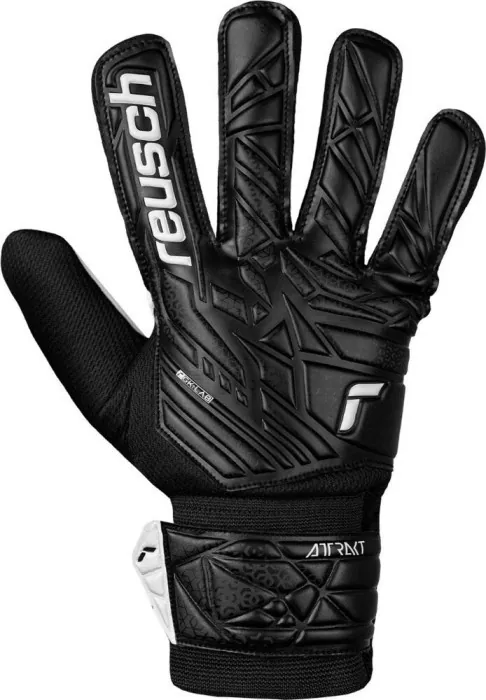 Перчатки вратарские Reusch Attrakt Starter Solid Junior 5572514 7700 г.5, черные