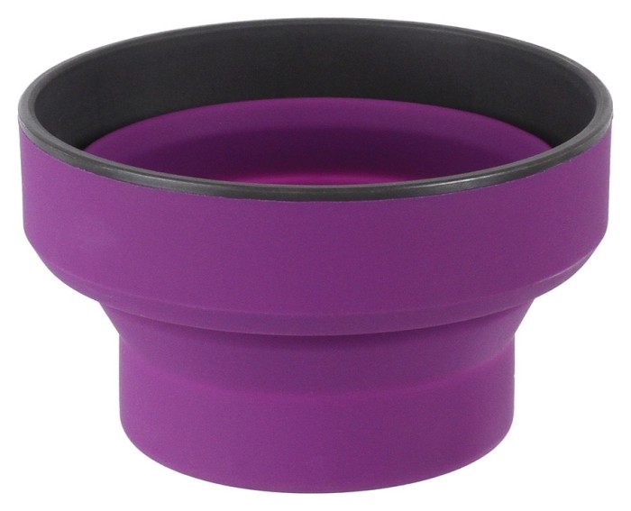 Кружка Lifeventure Silicone Ellipse Mug фиолетовый
